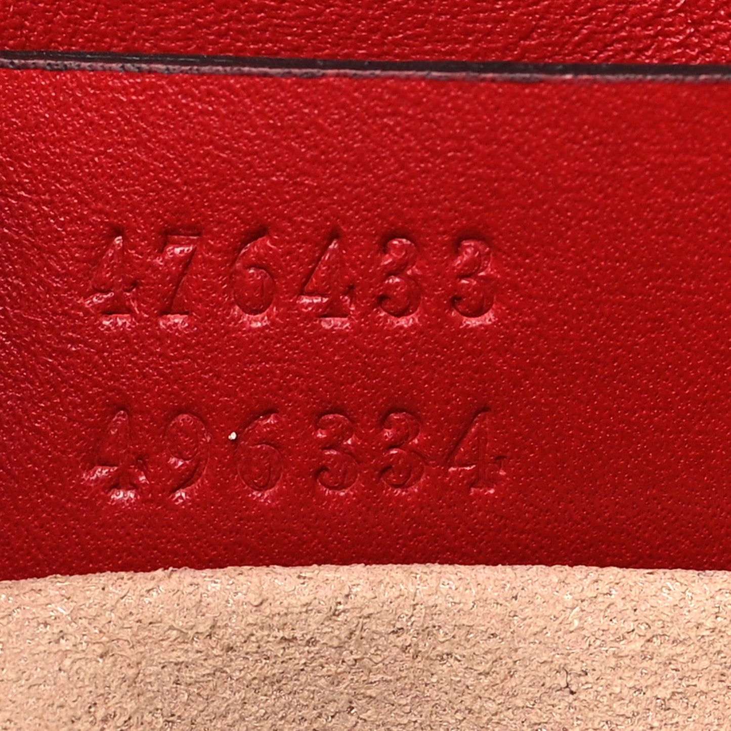 Calfskin Matelasse Super Mini GG Marmont Shoulder Bag Hibiscus Red