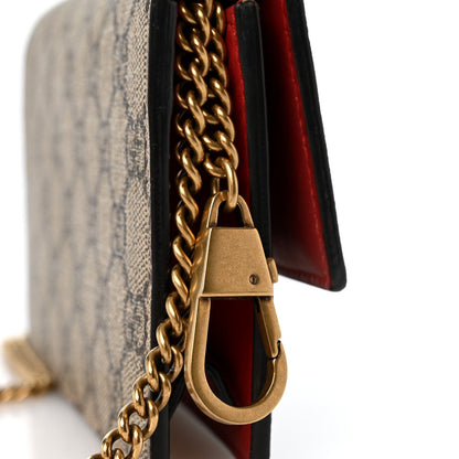 GG Supreme Monogram Mini Cherry Chain Bag