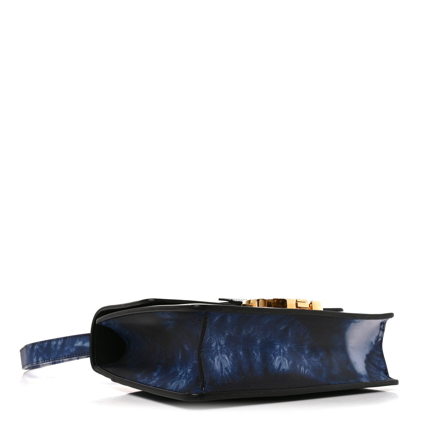Box Calfskin Tie Dye 30 Montaigne Flap Bag Multicolor