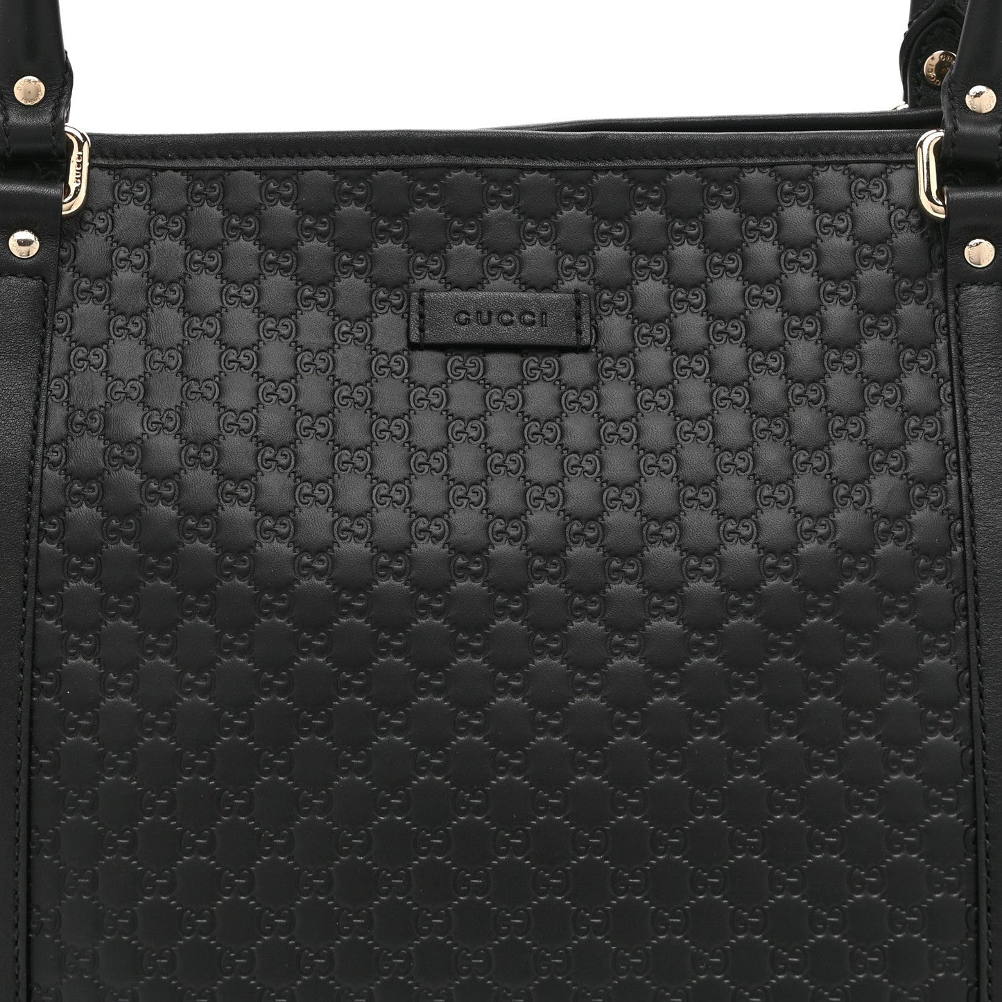 Microguccissima Medium Joy Tote Black
