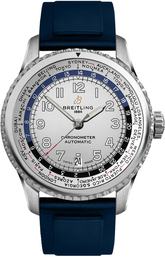 Breitling Navitimer Aviator 8 B35 Unitime 43 Men's Watch AB3521U01G1S1