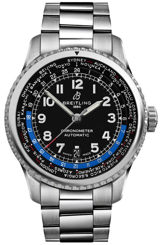 Breitling Navitimer Aviator 8 B35 Unitime 43mm Men's Watch AB3521U41B1A1