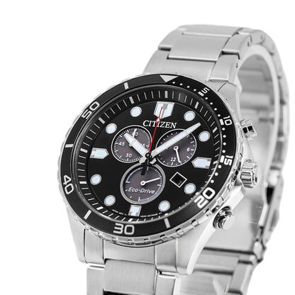 Citizen Men's AT2568-82E Sport Crono 43mm Eco-Drive