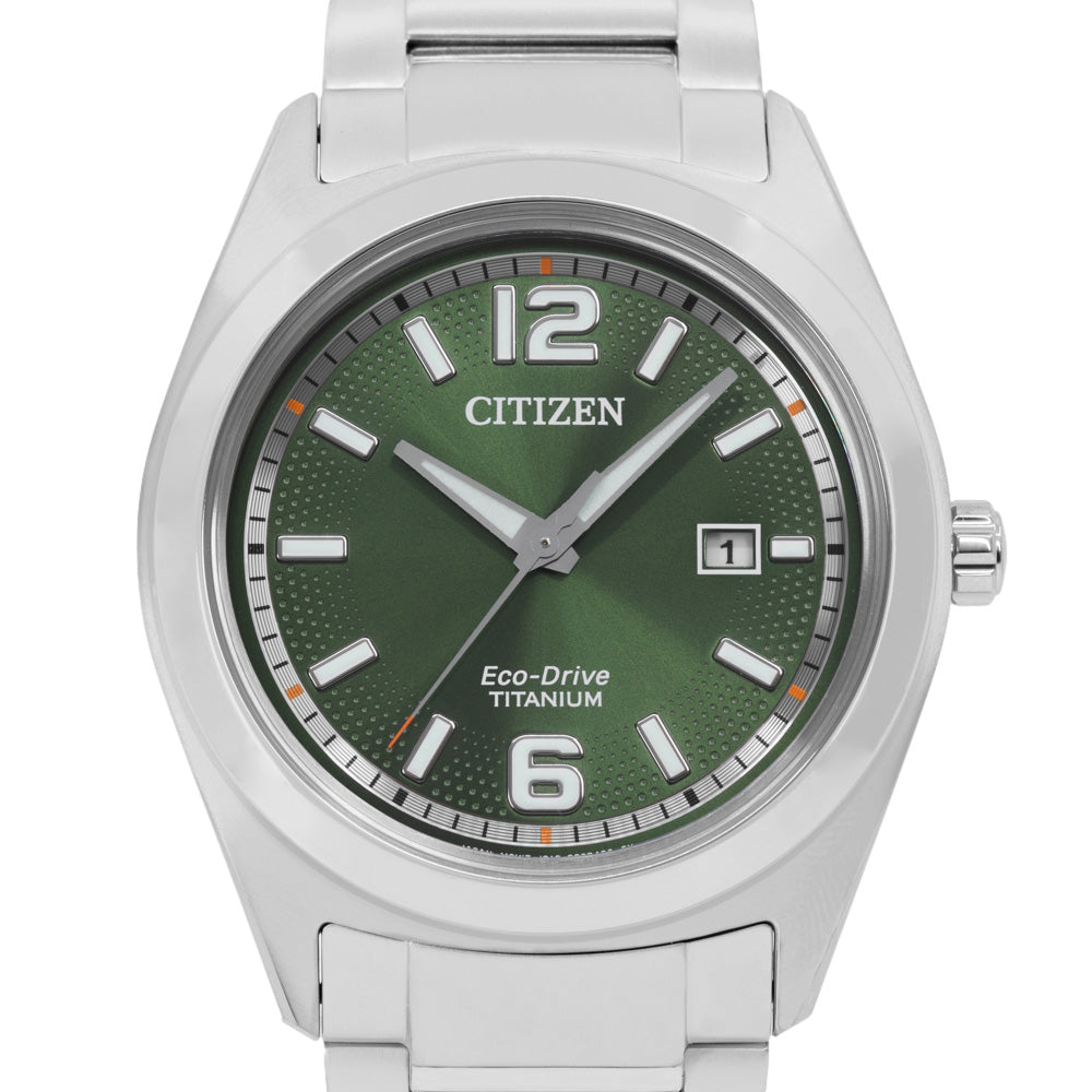Citizen Men's AW1641-81X Super Titanio 1640 Eco-Drive