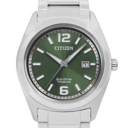 Citizen Men's AW1641-81X Super Titanio 1640 Eco-Drive