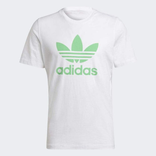 Adidas Original 3-TREFOIL T-SHIRT TEE Men’s - WHITE/SEMI SCREAMING