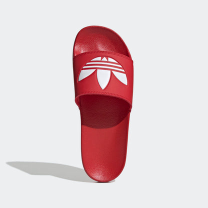 Adidas Original ADILETTE LITE SLIDES Men’s - LUSRED/FTWWHT/ROULUX