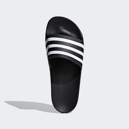 Adidas Original Adilette AQUA  -BLACK WHITE