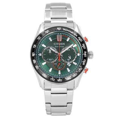 Citizen Men's CA4486-82X Chrono Sport Green Dial Watch