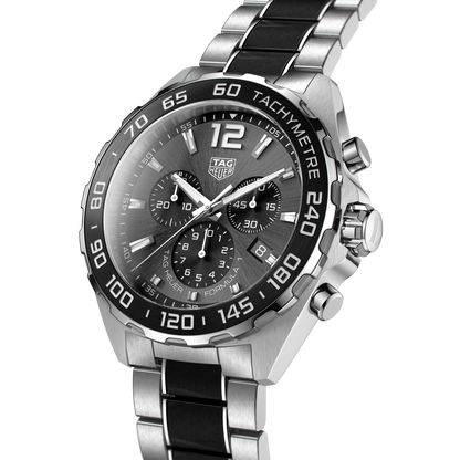 Tag Heuer Formula 1 Anthracite Dial Two Tone Steel Strap Watch For Men - CAZ1011.BA0843