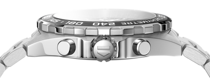 Tag Heuer Formula 1 Anthracite Dial Silver Steel Strap Watch for Men - CAZ1011.BA0842