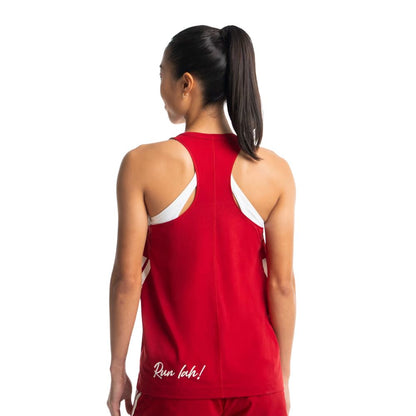 Marathon Singapore Tank Women :Team Victory Red