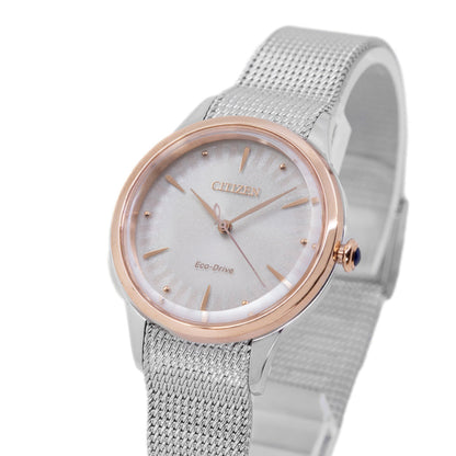 Citizen Women's EM1156-80X Gerbera 32mm Eco-Drive