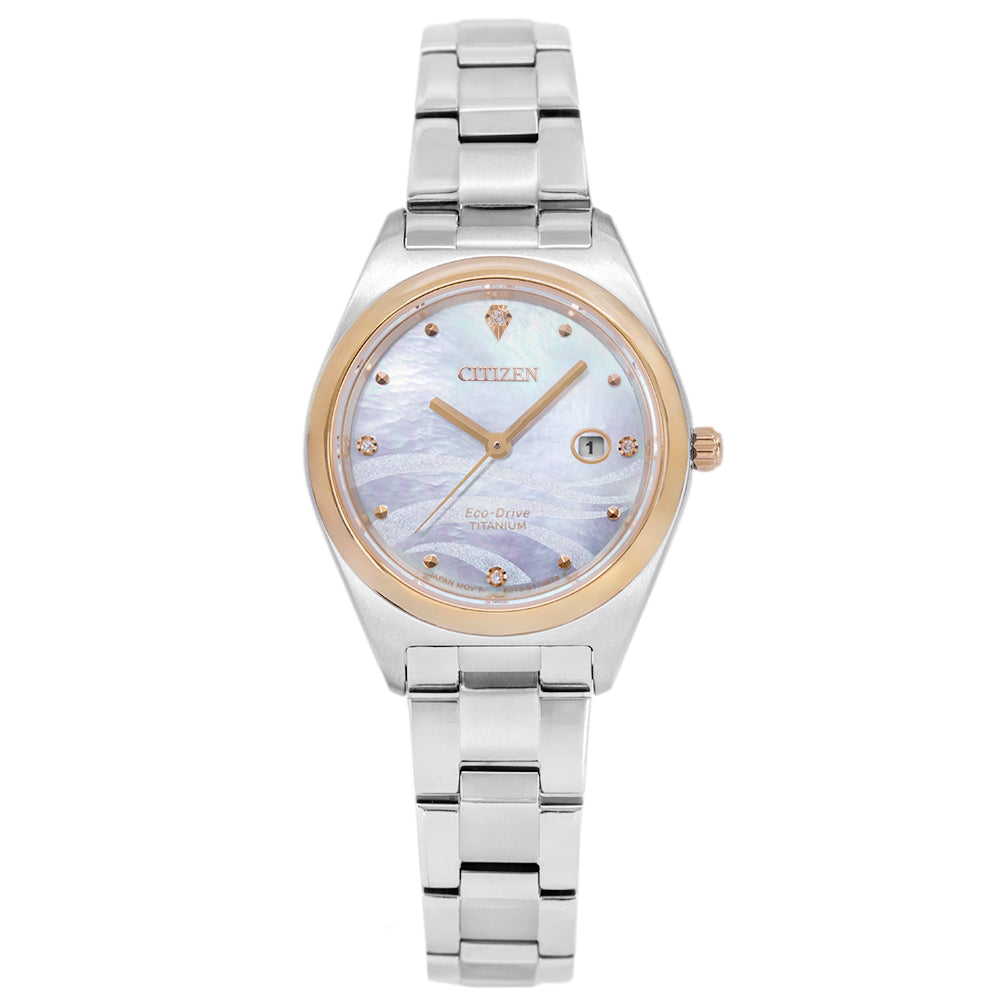 Citizen Women's EW2606-87Y Super Titanium Lady Eco-Drive