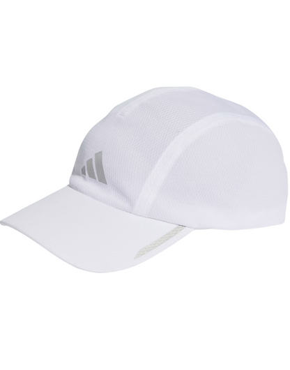 AeroReady Four-Panel Mesh Running Cap : White