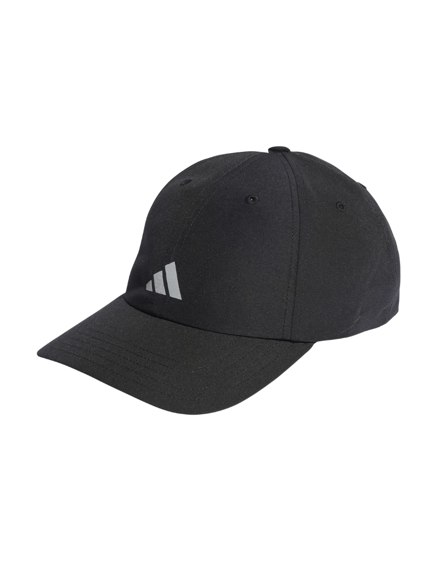 Running Essentials Aeroready Six-Panel Baseball Cap :Black