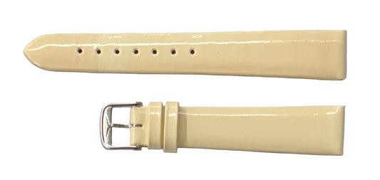 Longines 15mm Cream Leather Strap LWPLS15