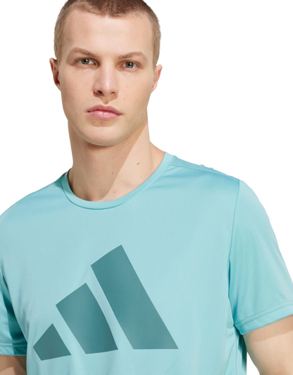 Men's Run It Tee :Mint Ton