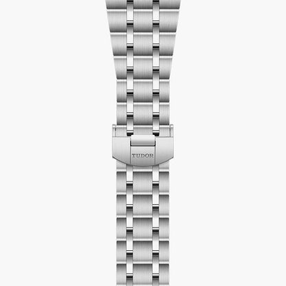 Tudor Royal Automatic Diamonds Black Dial Silver Steel Strap Watch for Men - M28600-0004