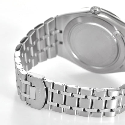 Tudor Royal Day Date Diamonds Automatic Silver Dial Silver Steel Strap Watch for Men - M28600-0002