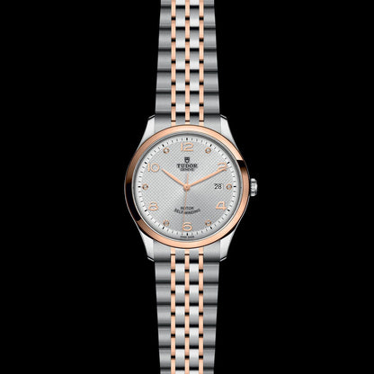 Tudor 1926 Automatic Diamonds Silver Dial Two Tone Steel Strap Watch for Men - M91651-0002
