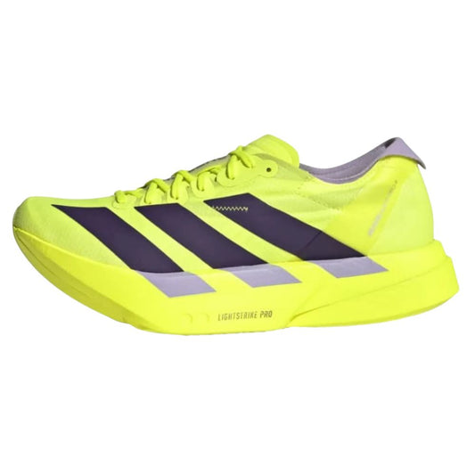 Adizero Adios Pro 4 Women's :Solar Yellow | Aurora Plum