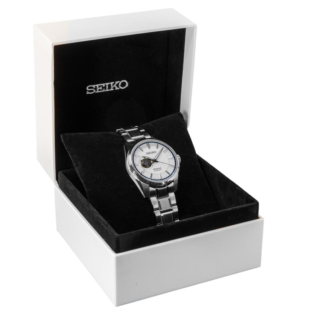 Seiko Men's SPB309J1 Presage Sharp Edged Auto