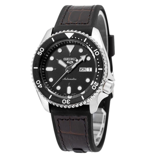 Seiko Men's SRPD55K2 Sports Black Dial Watch