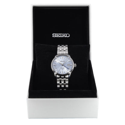 Seiko Men's SSK037J1 Presage Cocktail GMT Blue Auto