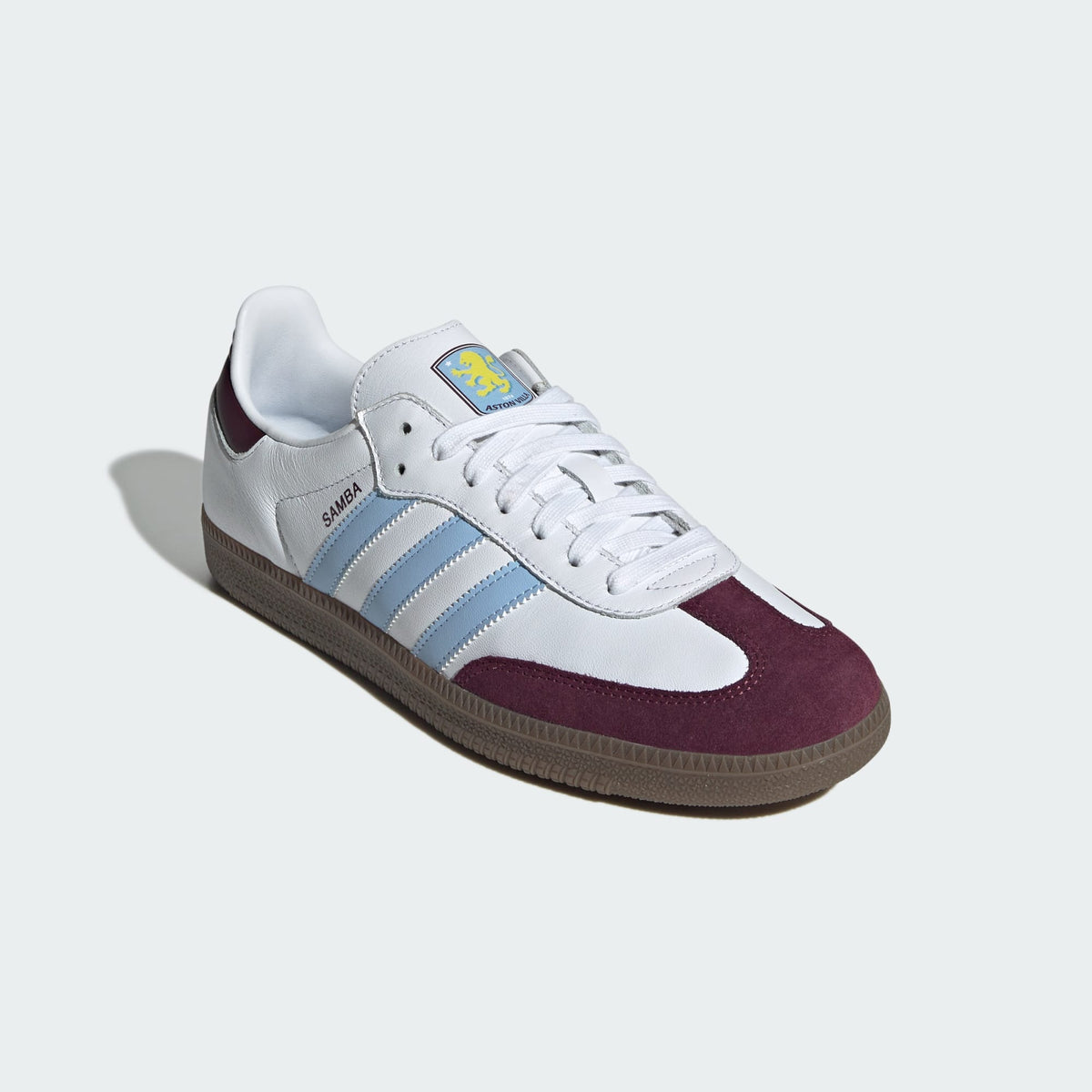 Adidas Original SAMBA LICENSED Men’s -WHITE/ MAROON/GLOBLUE