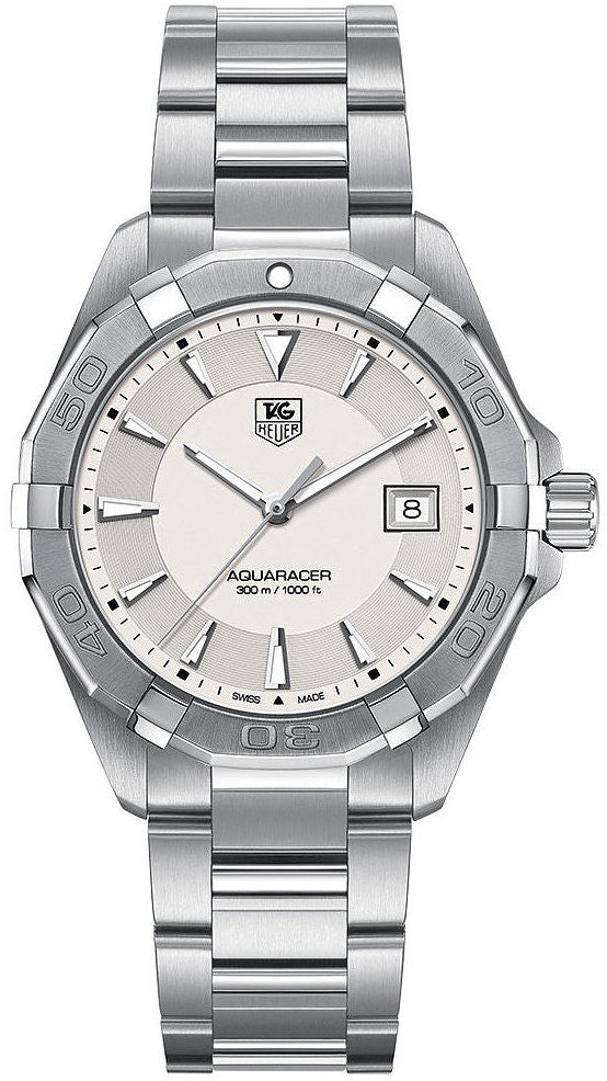 Tag Heuer Aquaracer White Dial Watch for Men - WAY1111.BA0928