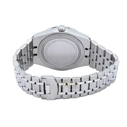 Tudor Royal Automatic Diamonds Black Dial Silver Steel Strap Watch for Men - M28600-0004