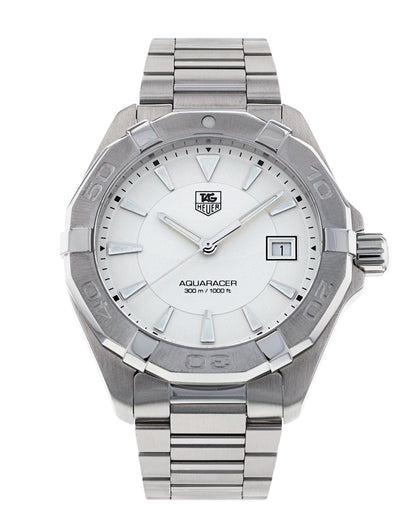Tag Heuer Aquaracer White Dial Watch for Men - WAY1111.BA0928