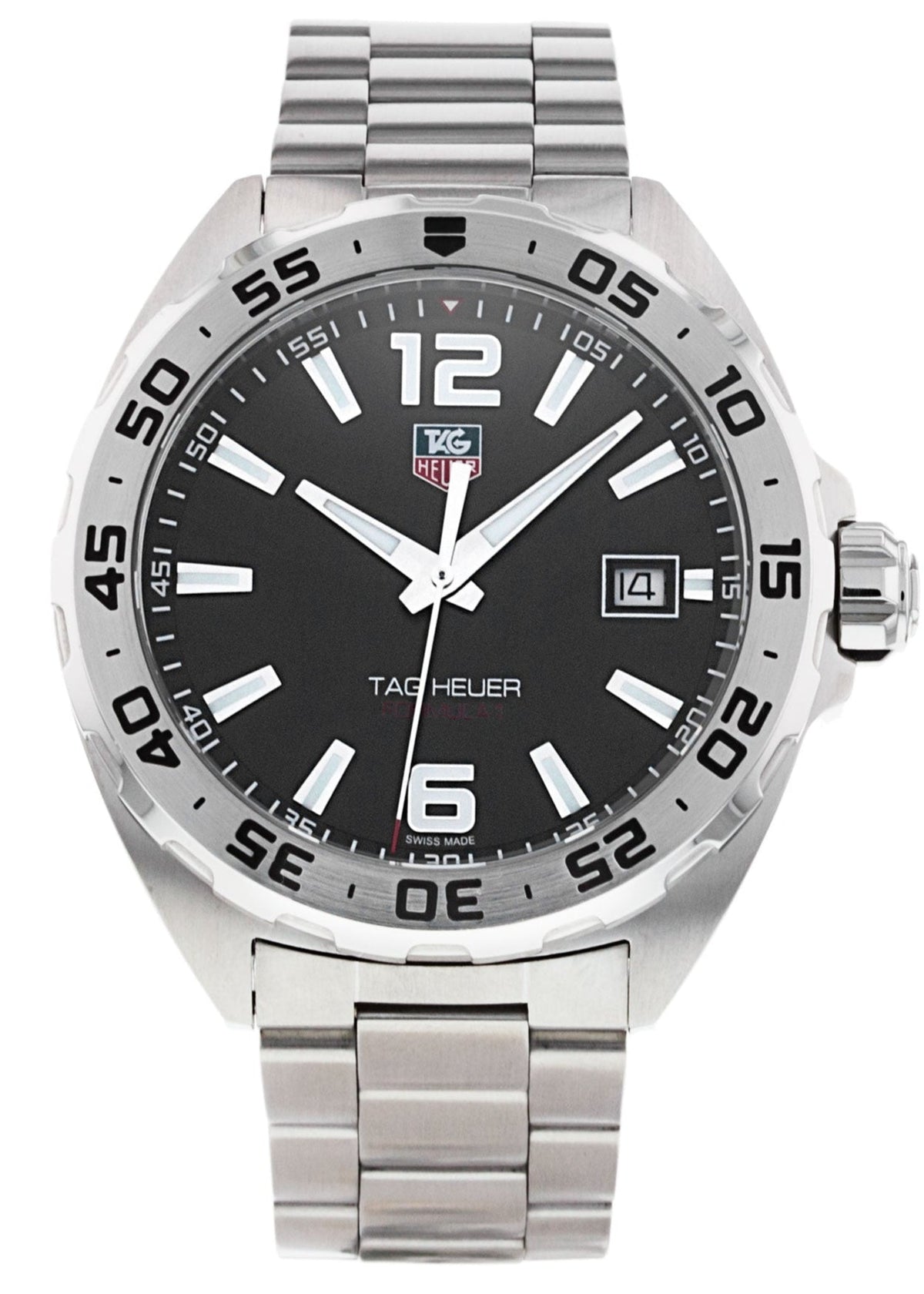 Tag Heuer Formula 1 Quartz Black Dial Watch For Men - WAZ1112.BA0875