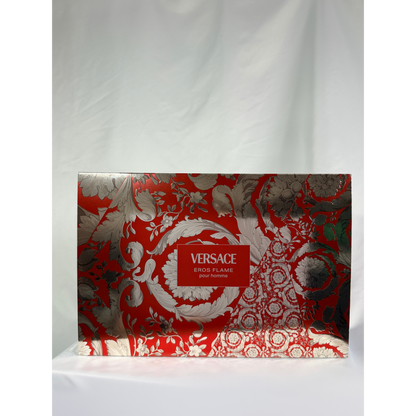 Versace Eros Flame Eau de Parfum Gift Set – 100ml + 10ml + Toiletry Bag
