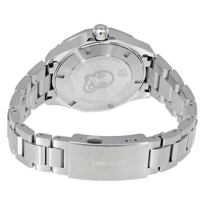 Tag Heuer Aquaracer Calibre 5 Automatic Blue Dial Silver Steel Strap Watch for Men - WAY2012.BA0927