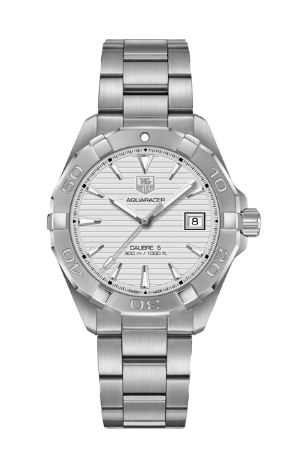 Tag Heuer Aquaracer White Dial Watch for Men - WAY2111.BA0928