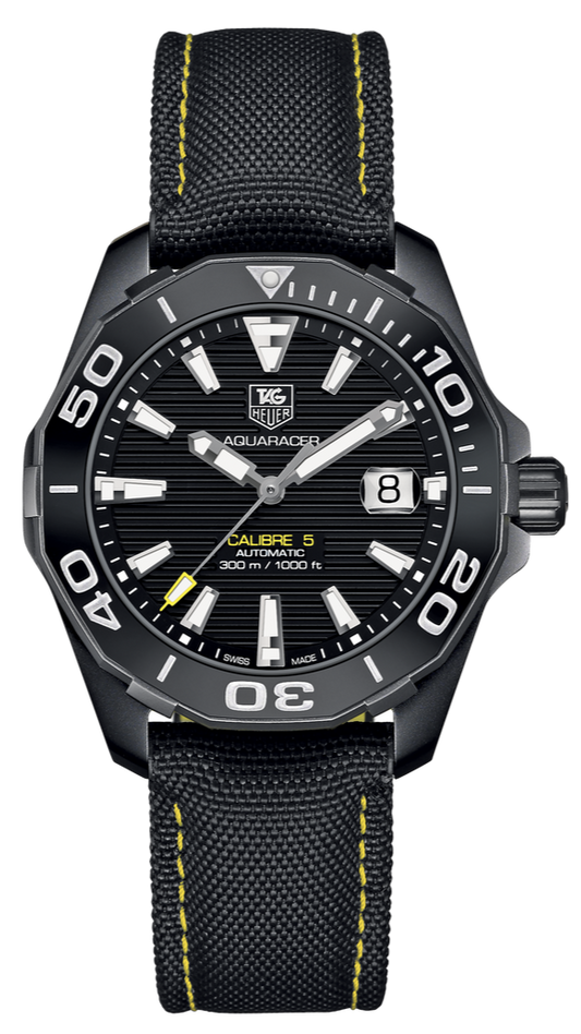 Tag Heuer Aquaracer Black Dial Watch for Men - WAY218A.FC6362