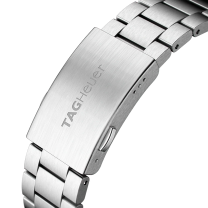 Tag Heuer Formula 1 Automatic Black Dial Silver Steel Strap Watch for Men - WAZ2012.BA0842