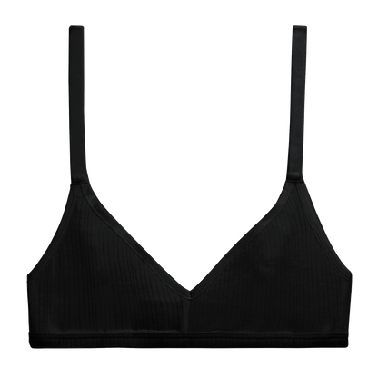 Whipped Non-Wire Bra in Black