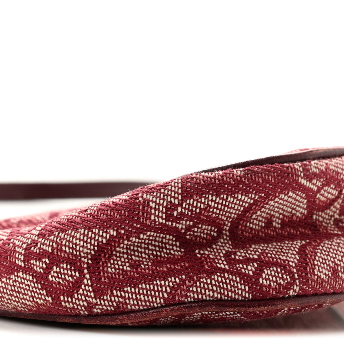 Monogram Mini Saddle Pochette Burgundy