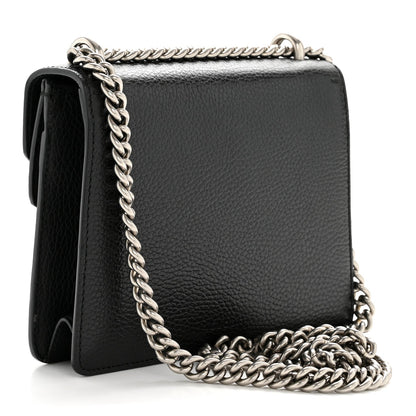 Calfskin Mini Dionysus Shoulder Bag Black