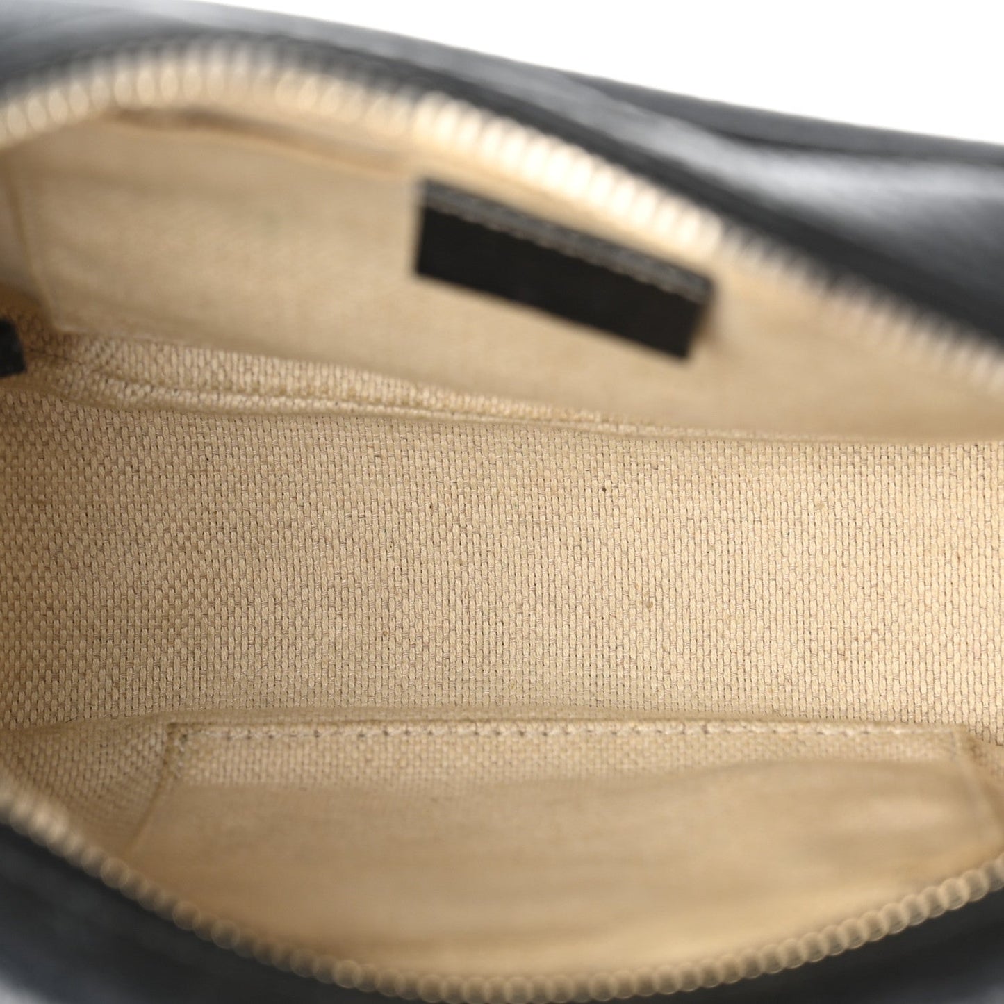 Pebbled Calfskin Small Soho Disco Bag Black