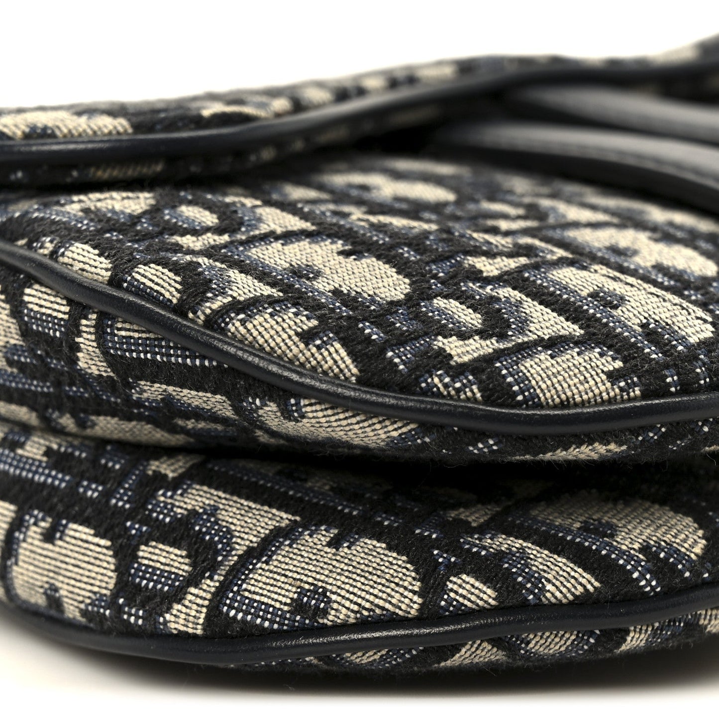 Oblique Mini Saddle Bag Blue