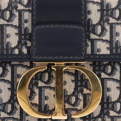 Oblique 30 Montaigne Box Bag Blue