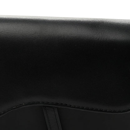 Calfskin Saddle Belt Bag Black