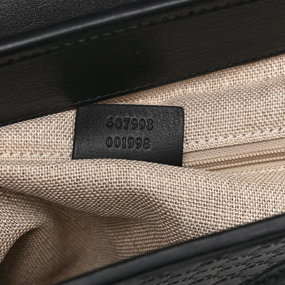 Microguccissima Drawstring Backpack Black