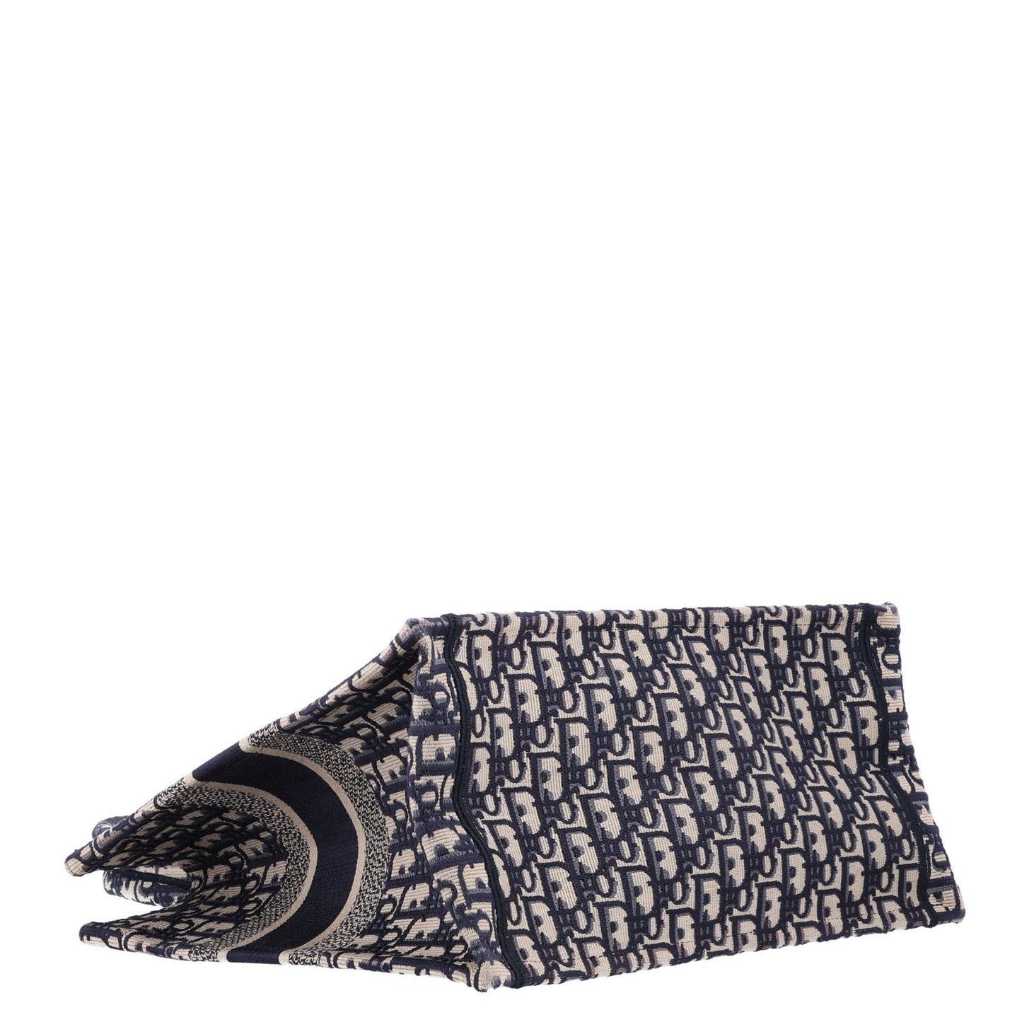 Oblique Medium Book Tote Blue Multicolor