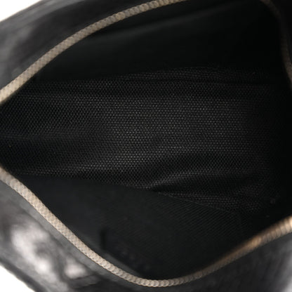 Snakeskin Small Soho Disco Bag Black
