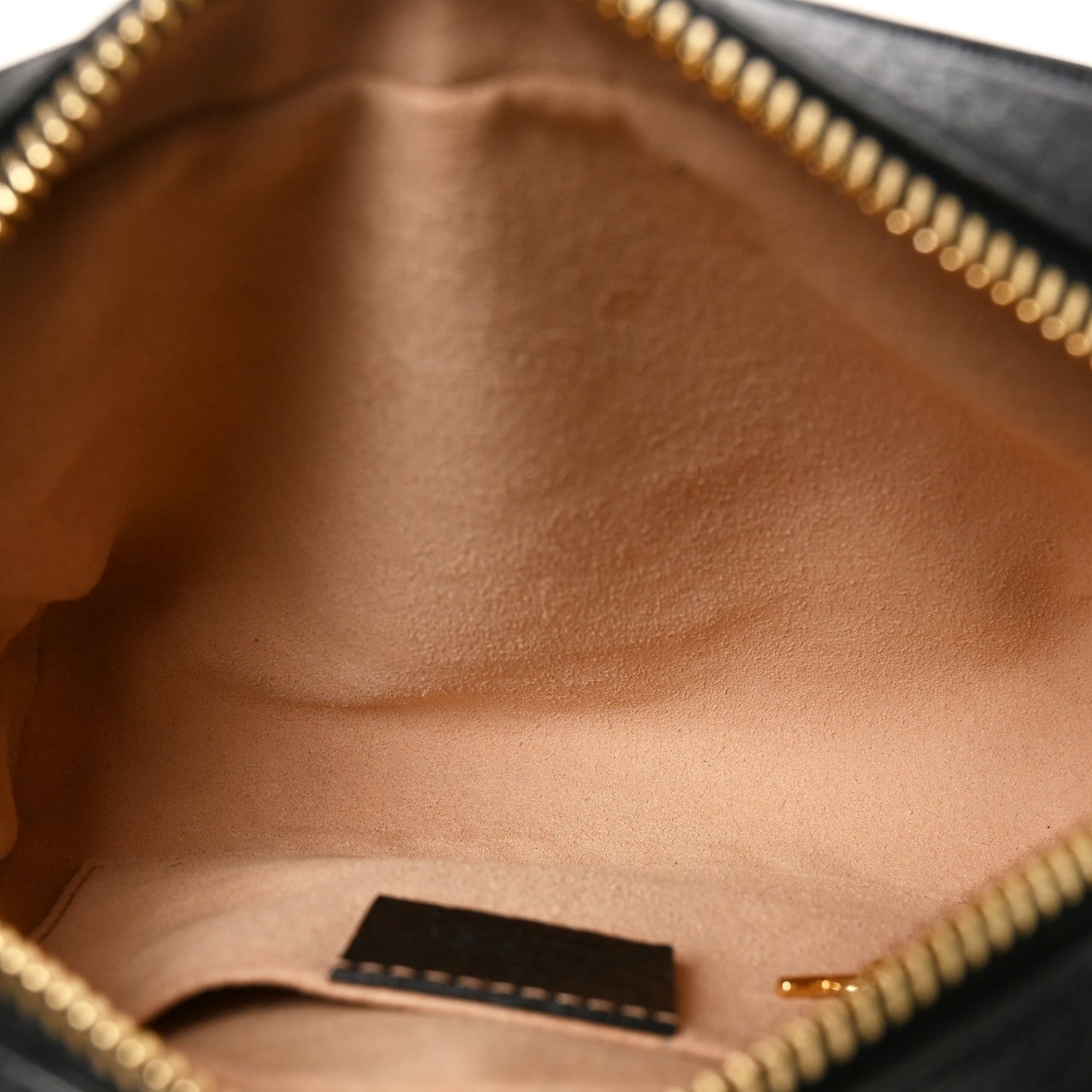 Calfskin Web Mini Ophidia Shoulder Bag Black